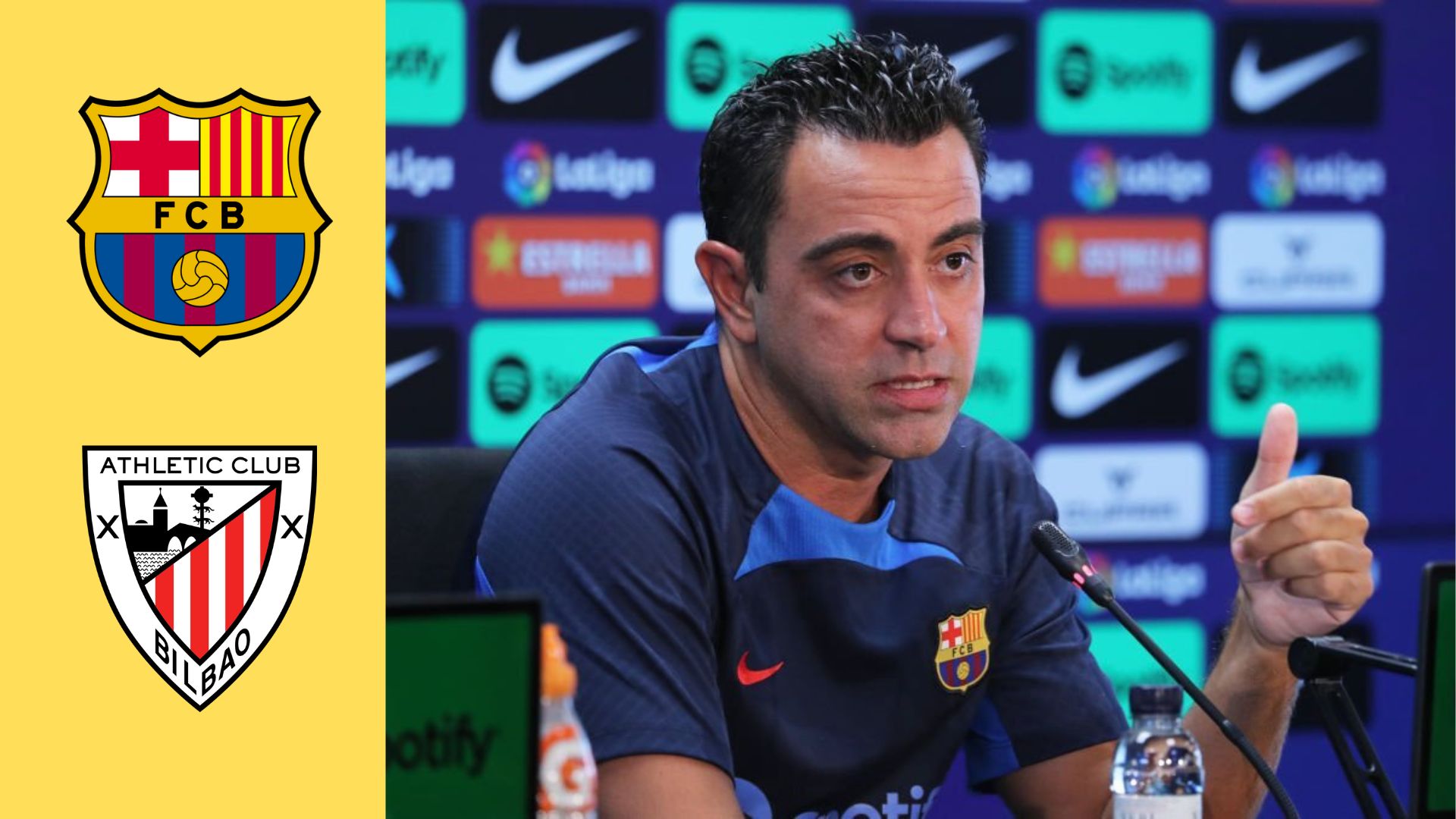 Xavi's pre-match press conference ahead of Barca vs Athletic Club