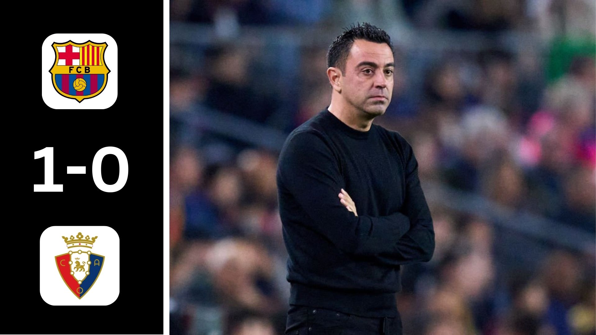 Barcelona head coach Xavi