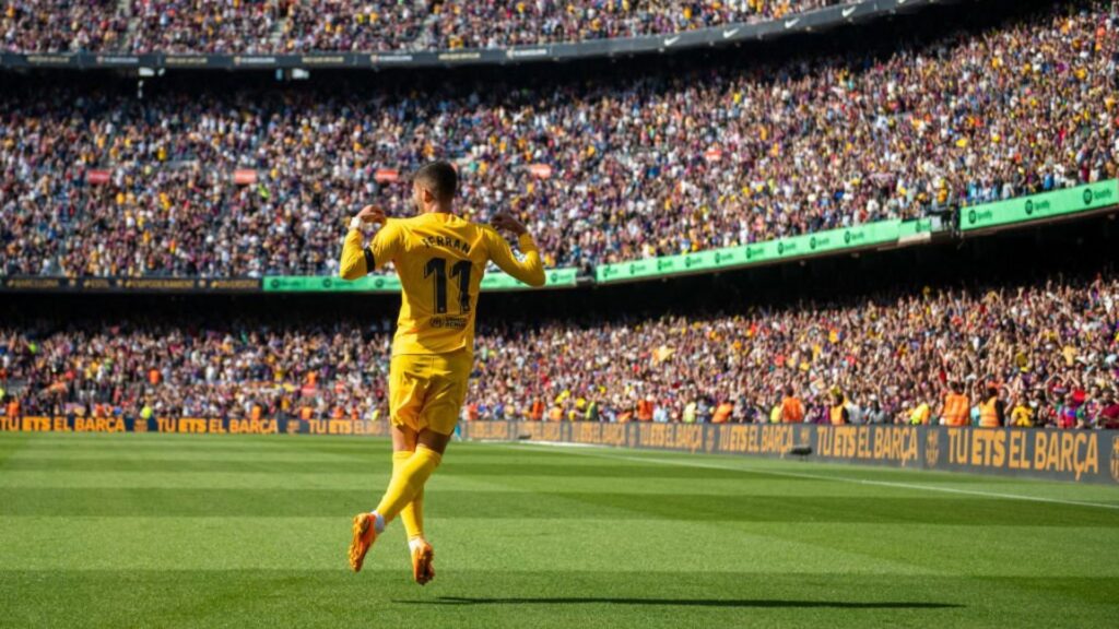 Barcelona forward Ferran Torres