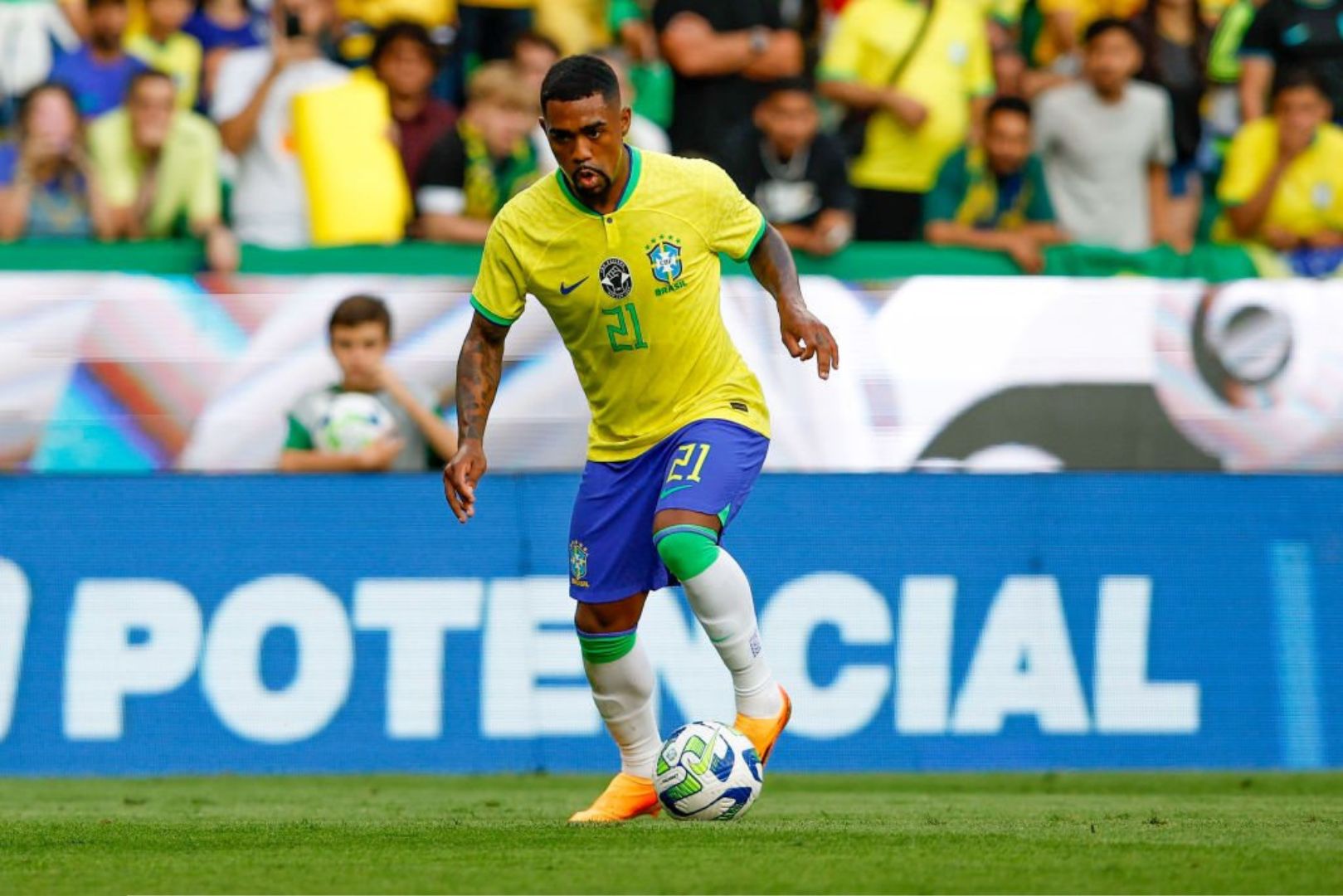 Former Barcelona winger Malcom