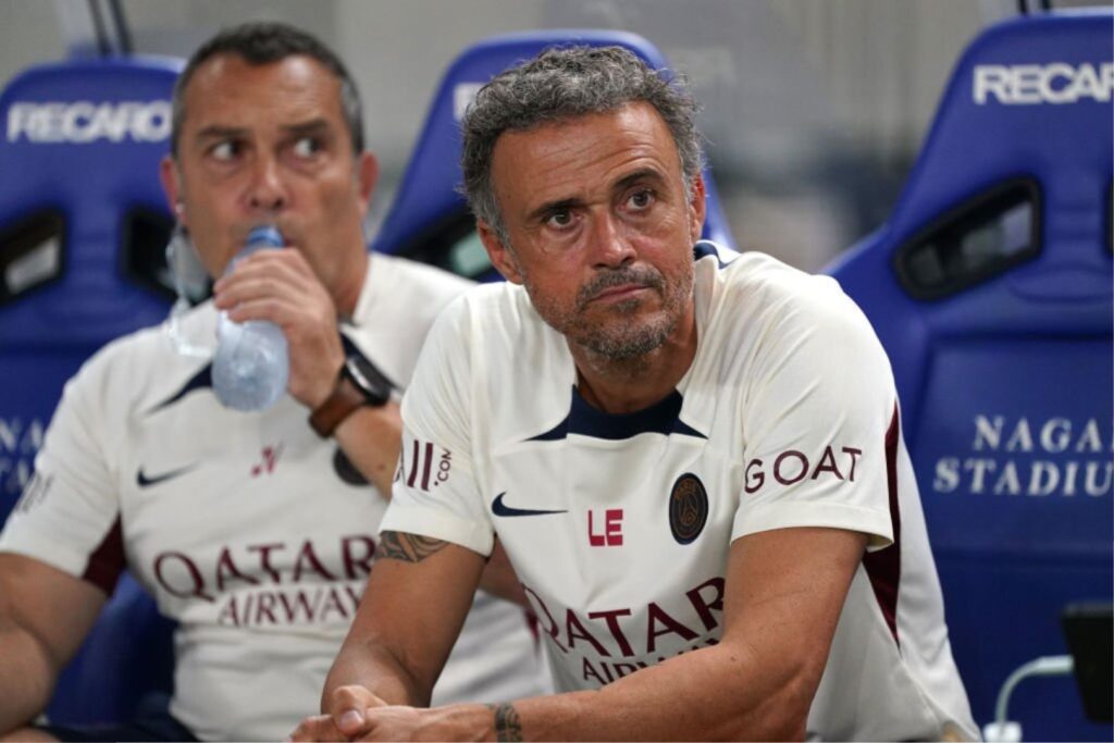 Former Barcelona coach Luis Enrique