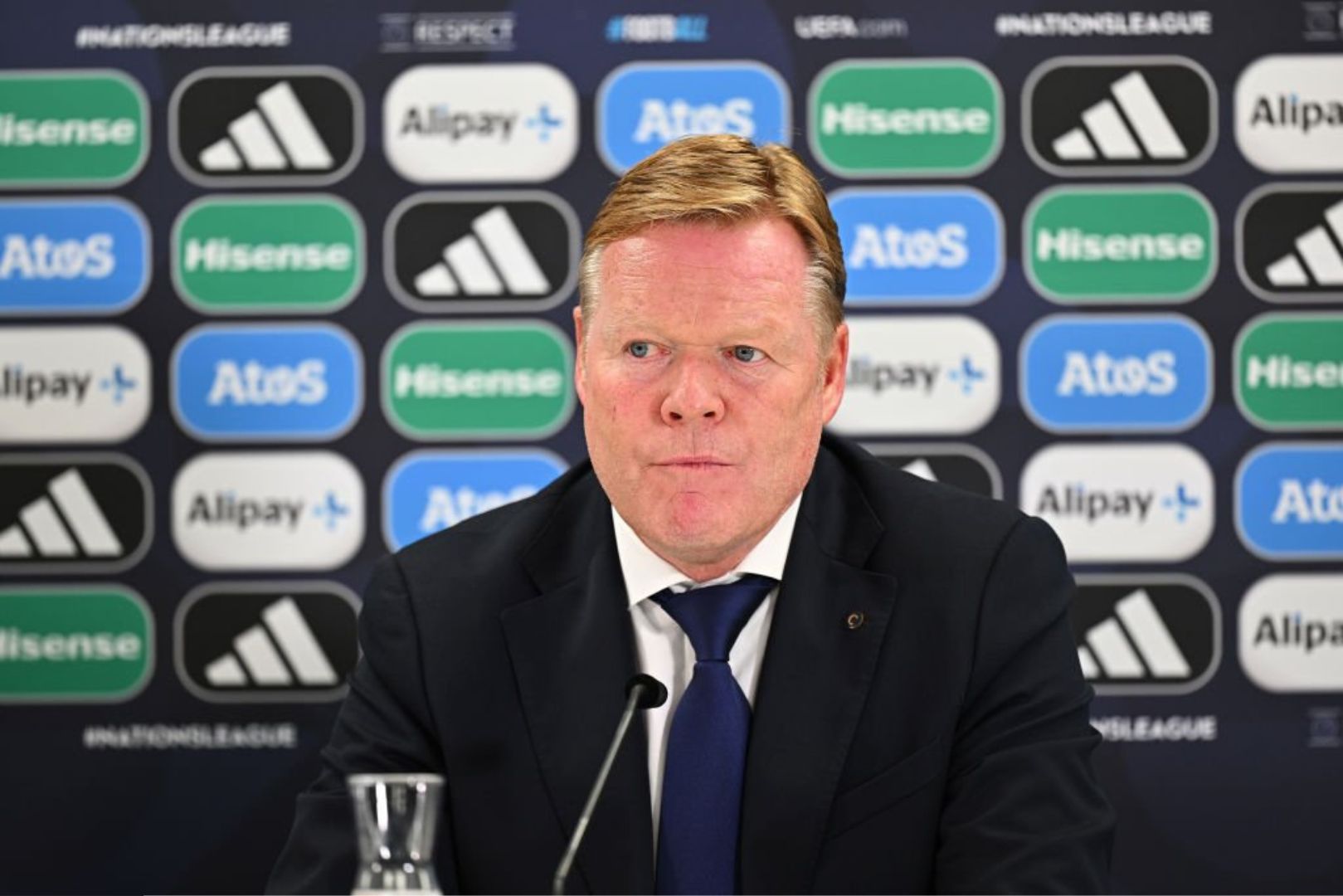 Former Barcelona head coach Ronald Koeman