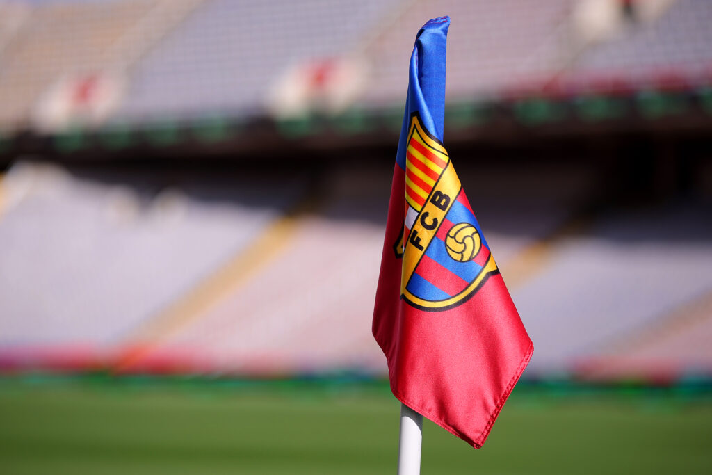 FC Barcelona Flag.