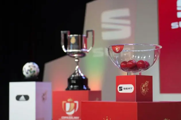 Ilustration, balls for Copa del Rey draw.