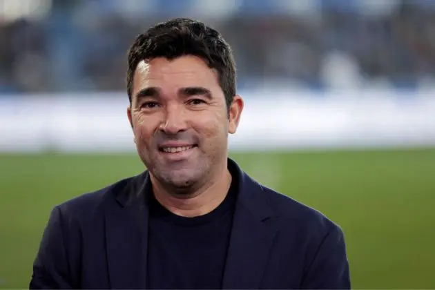 VITORIA GASTEIZ, SPAIN - FEBRUARY 3: sports director Deco of FC Barcelona during the LaLiga EA Sports match between Deportivo Alaves v FC Barcelona at the Mendizorroza Stadium on February 3, 2024 in Vitoria Gasteiz Spain.