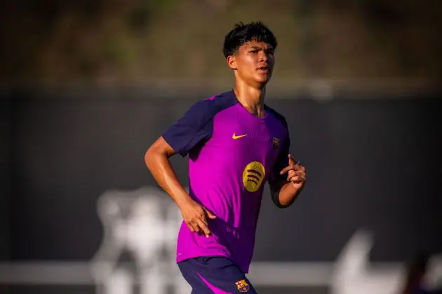 Barcelona youngster Pedro Fernández also known as Dro.
