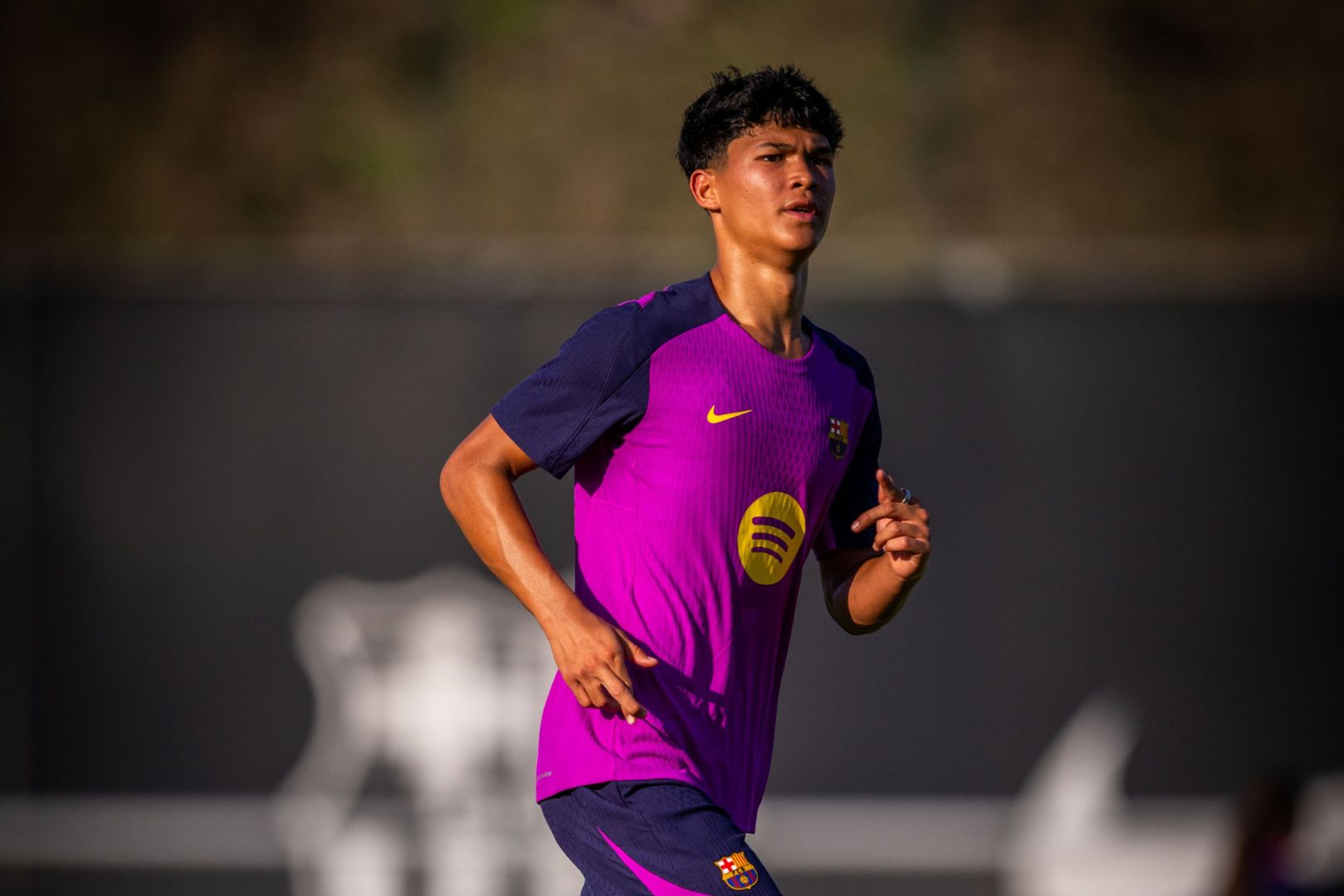 Barcelona youngster Pedro Fernández also known as Dro.
