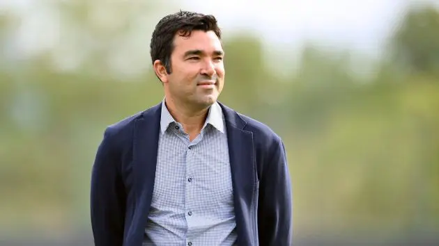 FC Barcelona Sports Director Anderson de Souza Deco is pictured at the Joan Gamper training ground in Sant Joan Despi, near Barcelona, on September 2, 2023.