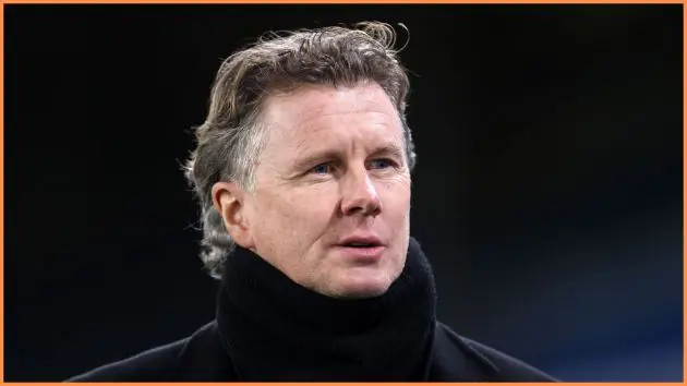 LEEDS, ENGLAND - FEBRUARY 29: Former footballer, Steve McManaman looks on prior to the FA Youth Cup Quarter Final match between Leeds United and Liverpool at Elland Road on February 29, 2024 in Leeds, England.