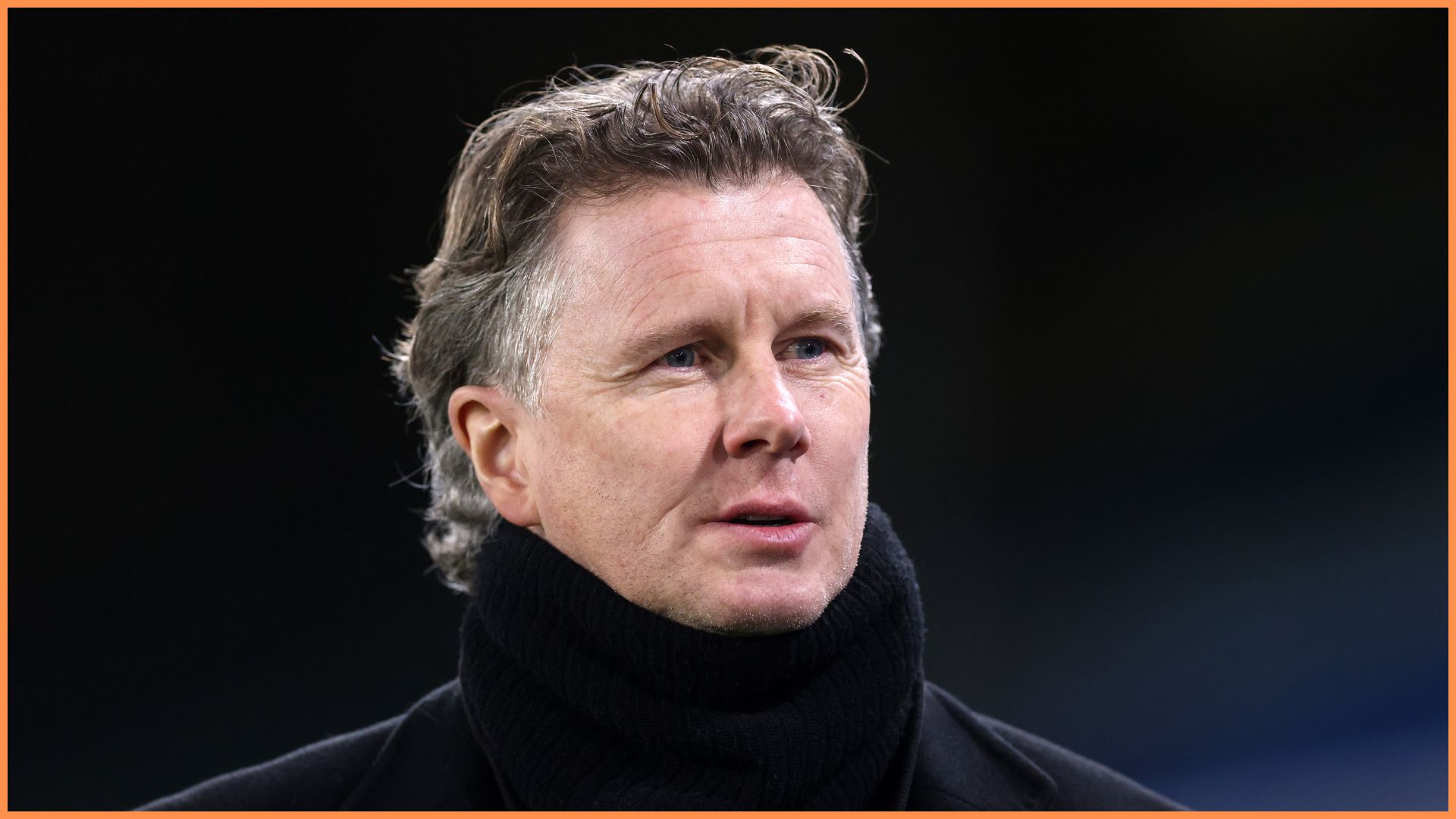 LEEDS, ENGLAND - FEBRUARY 29: Former footballer, Steve McManaman looks on prior to the FA Youth Cup Quarter Final match between Leeds United and Liverpool at Elland Road on February 29, 2024 in Leeds, England.