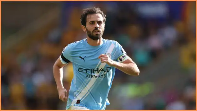 Bernardo Silva of Manchester City.