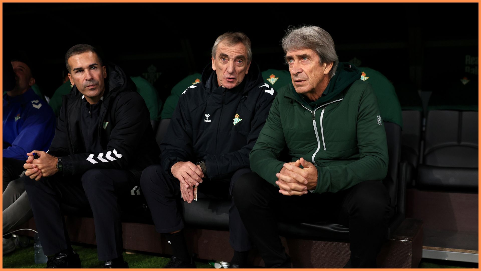SEVILLE, SPAIN - DECEMBER 06: Manuel Pellegrini, Head Coach of Real Betis, looks on prior to the LaLiga EA Sports match between Real Betis Balompie and FC Barcelona at Estadio La Cartuja on December 06, 2025 in Seville, Spain.