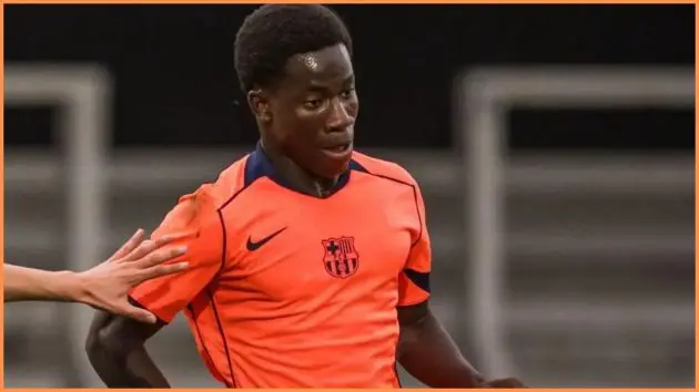 La Masia gem Ebrima Tunkara.