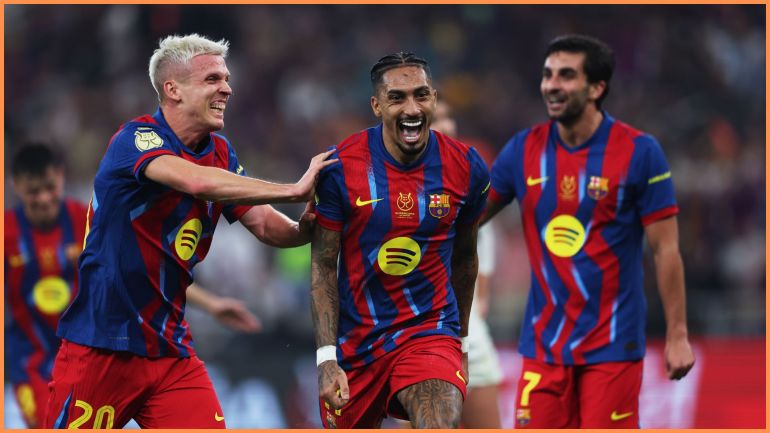 Raphinha 9.0, Frenkie de Jong 8.5 | Barcelona 3-2 Real Madrid