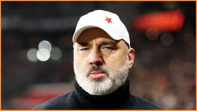 Jindrich Trpisovsky, Head Coach of SK Slavia Praha.