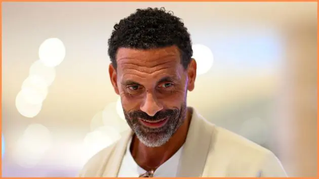 LUSAIL CITY, QATAR - NOVEMBER 28: Rio Ferdinand looks on during Sprint Qualifying ahead of the F1 Grand Prix of Qatar at Lusail International Circuit on November 28, 2025 in Lusail City, Qatar.