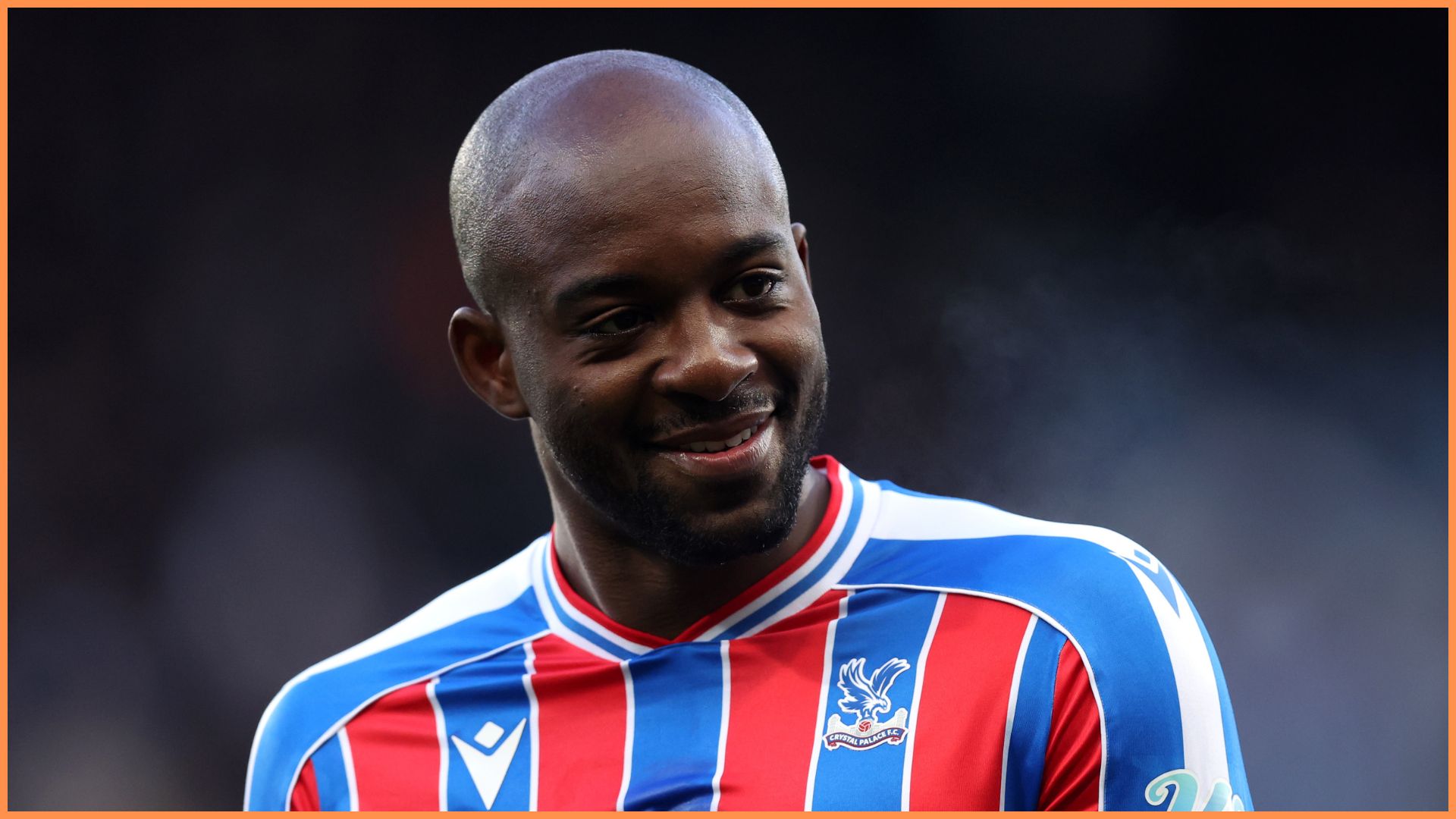 NEWCASTLE UPON TYNE, ENGLAND - JANUARY 04: Jean-Philippe Mateta of Crystal Palace looks on prior to the Premier League match between Newcastle United and Crystal Palace at St James' Park on January 04, 2026 in Newcastle upon Tyne, England.