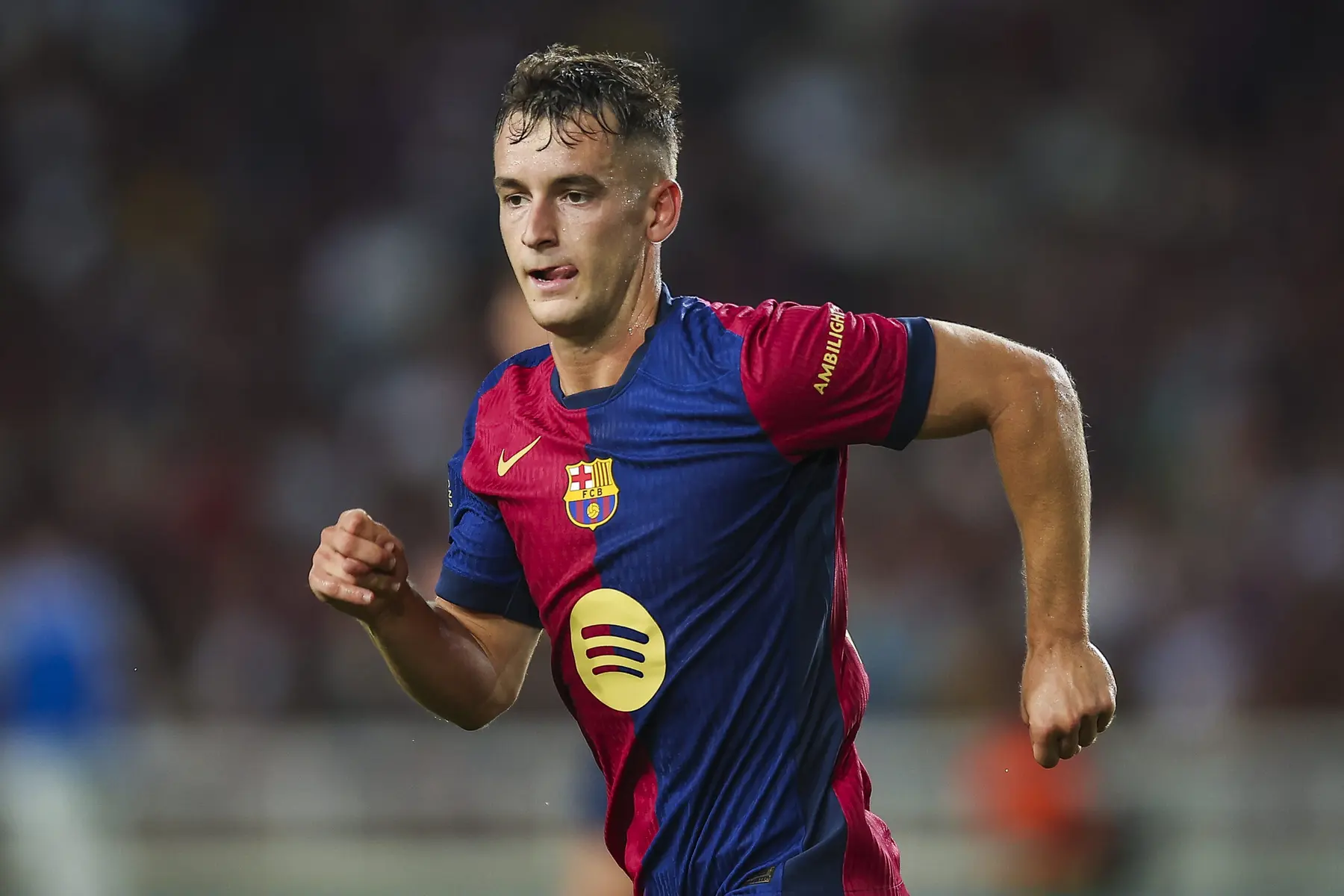 Marc Casado in FC Barcelona jersey during a match